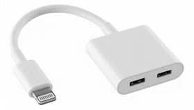 מתאם Lightning לטעינה וכניסת Aux