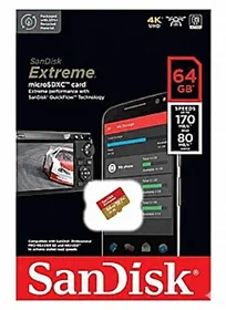 כרטיס זכרון אקסטרים 64GB SanDisk