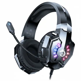 אוזניות גיימינג אלחוטיות Onikuma B15 – מיקרופון נשלף ,קישוריות משולשת