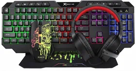 סט גיימינג 4 ב- 1 XtrikeMe