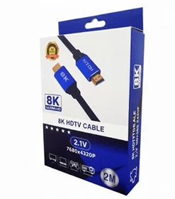 כבל HDMI פרימיום 2.1 תומך באיכות 8K