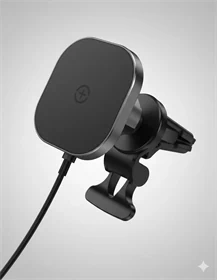 מעמד רכב למזגן Magsafe עם טעינה אלחוטית מבית BeeTech