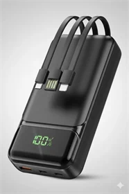 מטען נייד קיבולת 20,000mAh וטעינה מהירה 22.5W