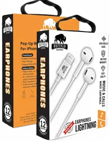 אוזניות Lightning מבית באפאלו