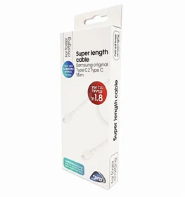 כבל סמסונג מקורי 1.8/1 מטר