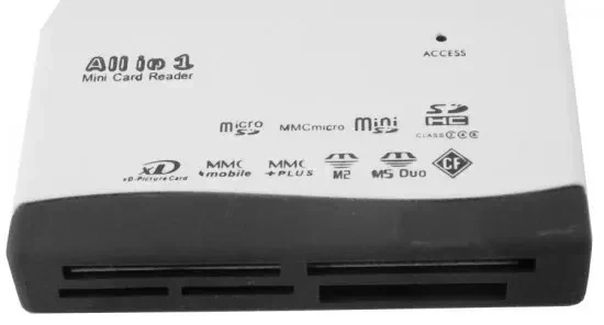 קורא כל הכרטיסי זיכרון לחיבור USB 2.0