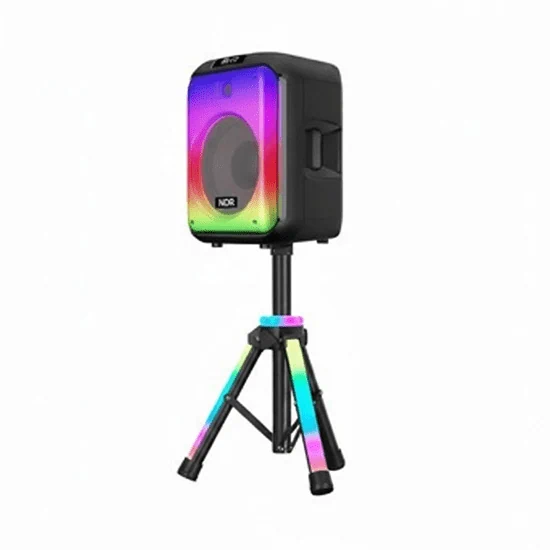 NDR-102B – קריוקי נייד עם סטנד מואר ומיקרופון