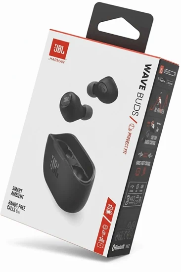 אוזניות JBL Wave Buds TWS