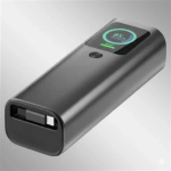 סוללה ניידת MIRACASE 165W  טעינה חכמה עם מסך מידע מתקדם