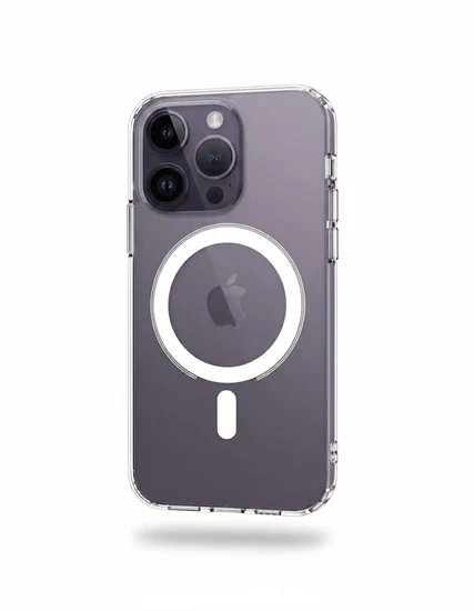 כיסוי Magsafe שקוף עבה